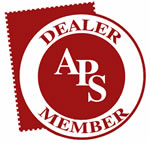 American Philatelic Society APS Dealer Badge