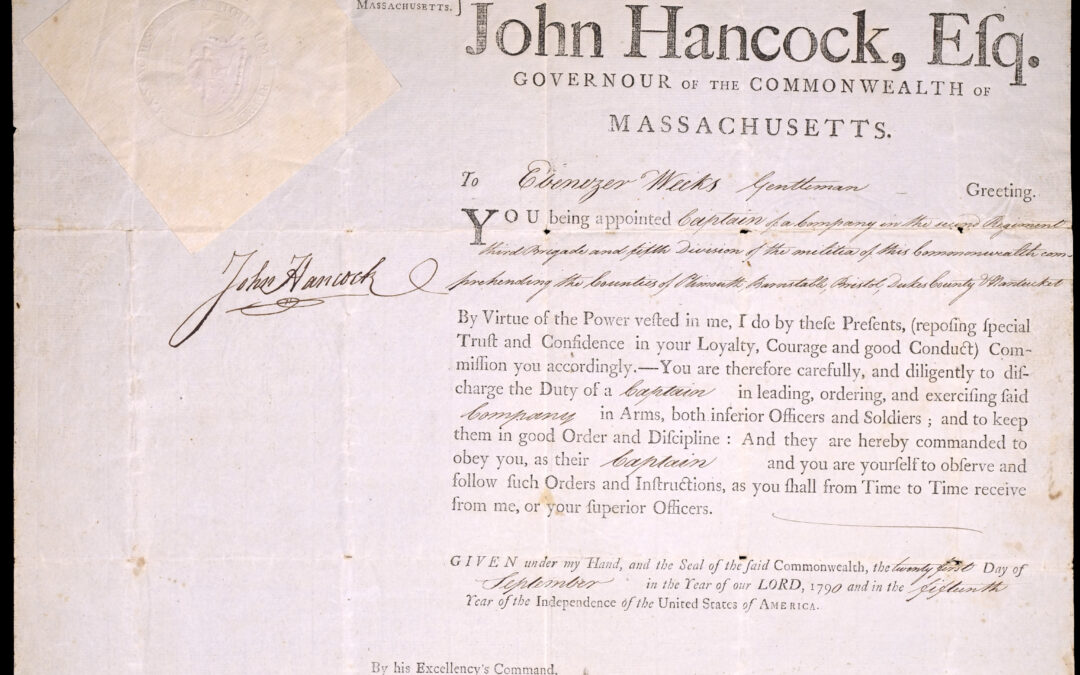 10 New Lots Just Added Including a John Hancock Signature